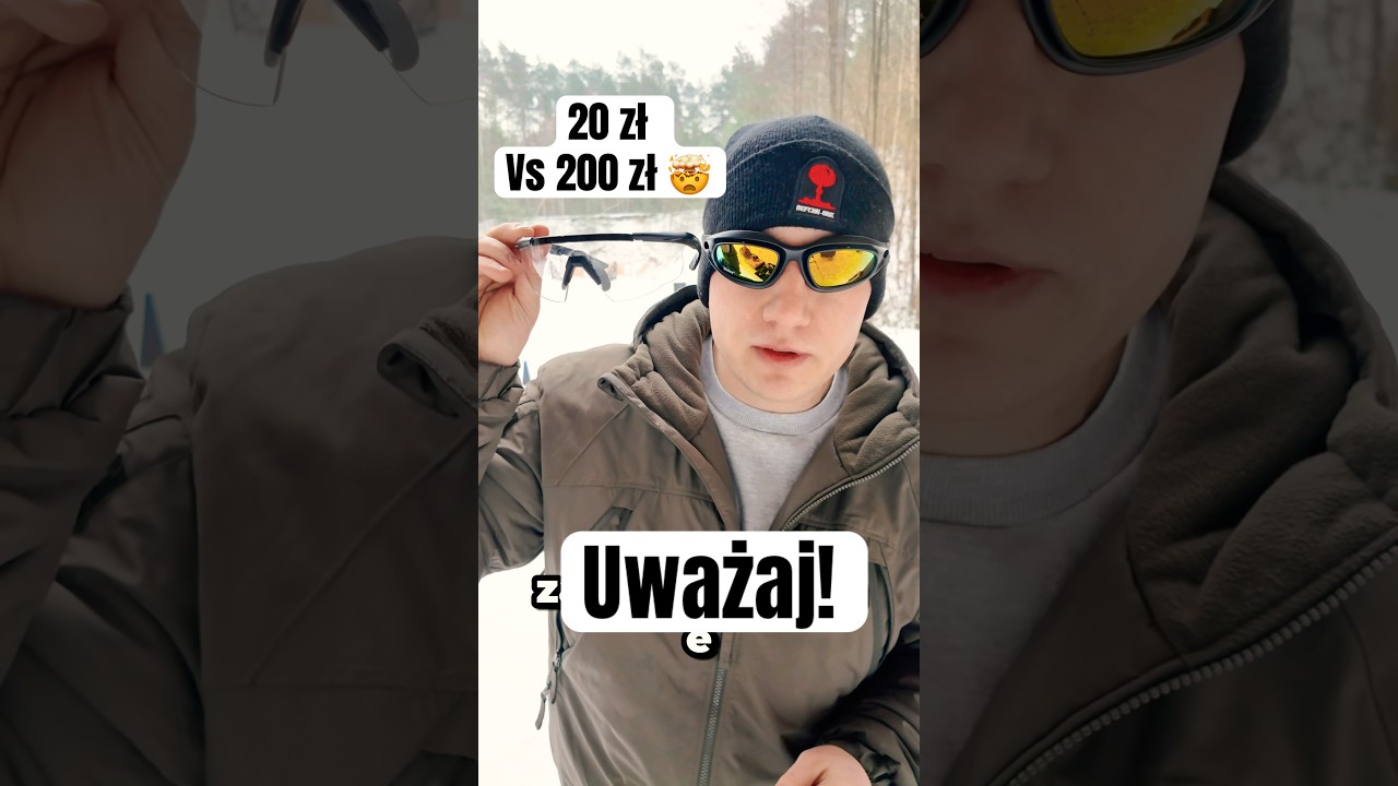 Uważaj na te OKULARY OCHRONNE!