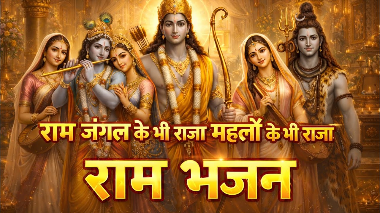 ।।राम सीता के भी राम राधा के भी भजन।। राम जंगल के भी राजा राम महलों के भी राजा।।