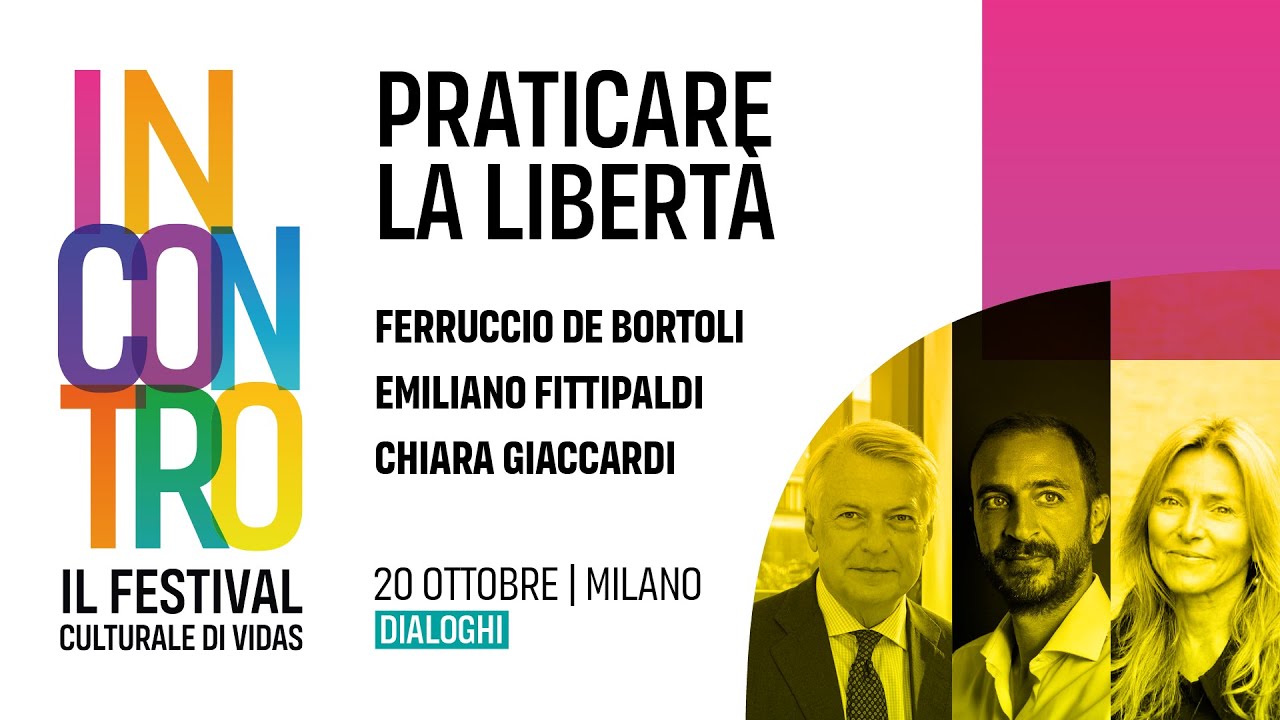 INCONTRO con Chiara Giaccardi, Ferrucio de Bortoli ed Emiliano Fittipaldi - 