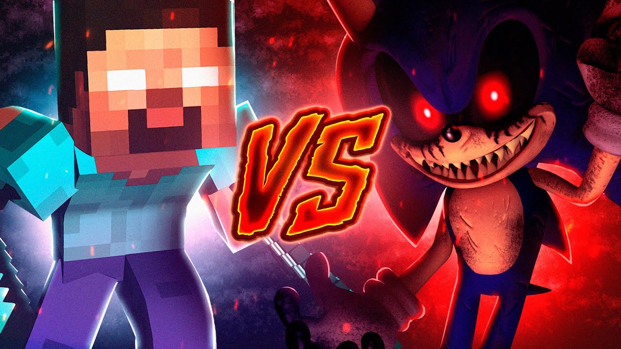 Herobrine VS. Sonic.EXE [Batalha de Gigantes]