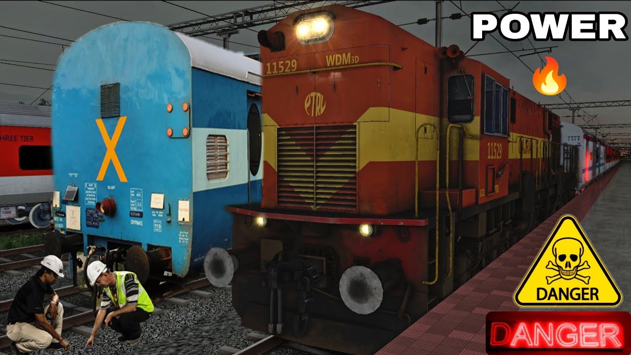 Entering DANAPUR With Boss🔥WDM3D || BUXAR - TATANAGAR EXPRESS
