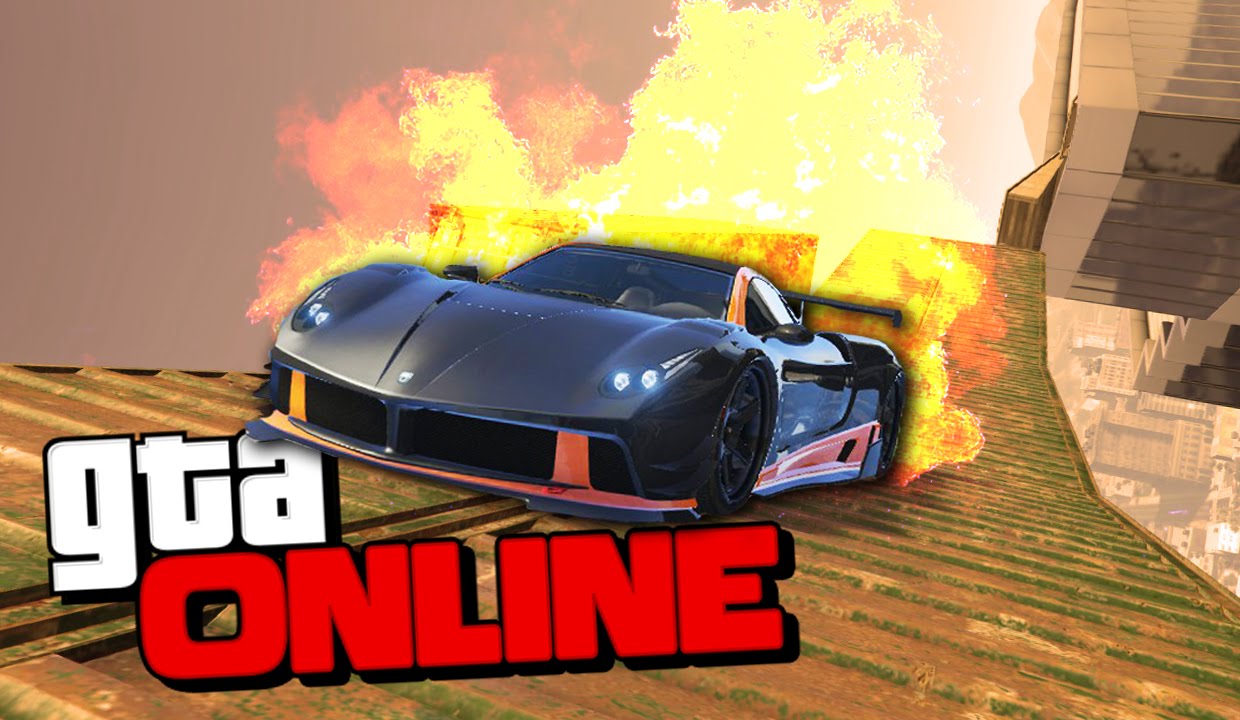 GTA 5 Online (Гонки) - Экстримальный заезд! #92