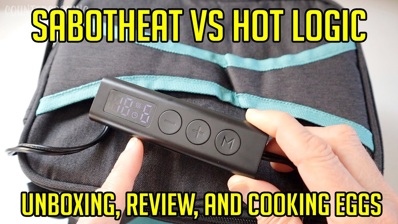 SabotHeat Mini Oven Vs Hot Logic - Review, Unboxing, Cooking Eggs, Comparison