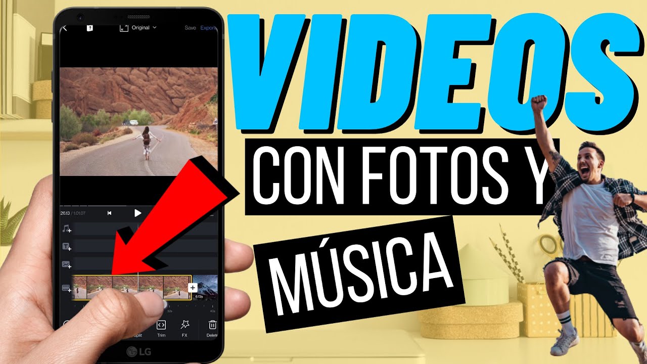 COMO HACER VIDEOS CON FOTOS Y MUSICA [2023] EN TU ANDROID O IPHONE