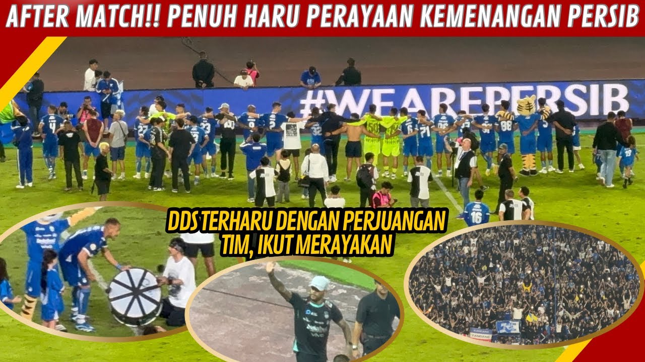 PECAH PERAYAAN KEMENANGAN PERSIB RASA JUARA, PULUHAN RIBU BOBOTOH BERPESTA