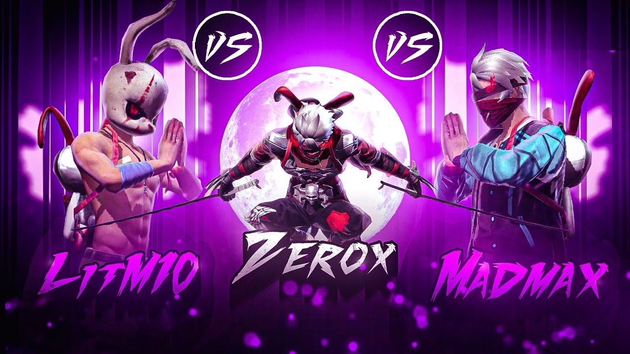 LITM10🇳🇵 VS ZEROX FF🇳🇵 VS MADMAX🇮🇳 | CLASH OF THREE🏆
