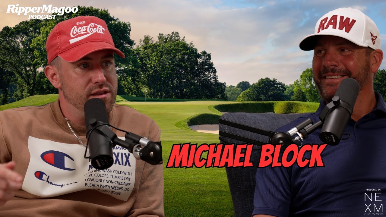 Michael Block on his VIRAL finish at the PGA Championship & texting MJ