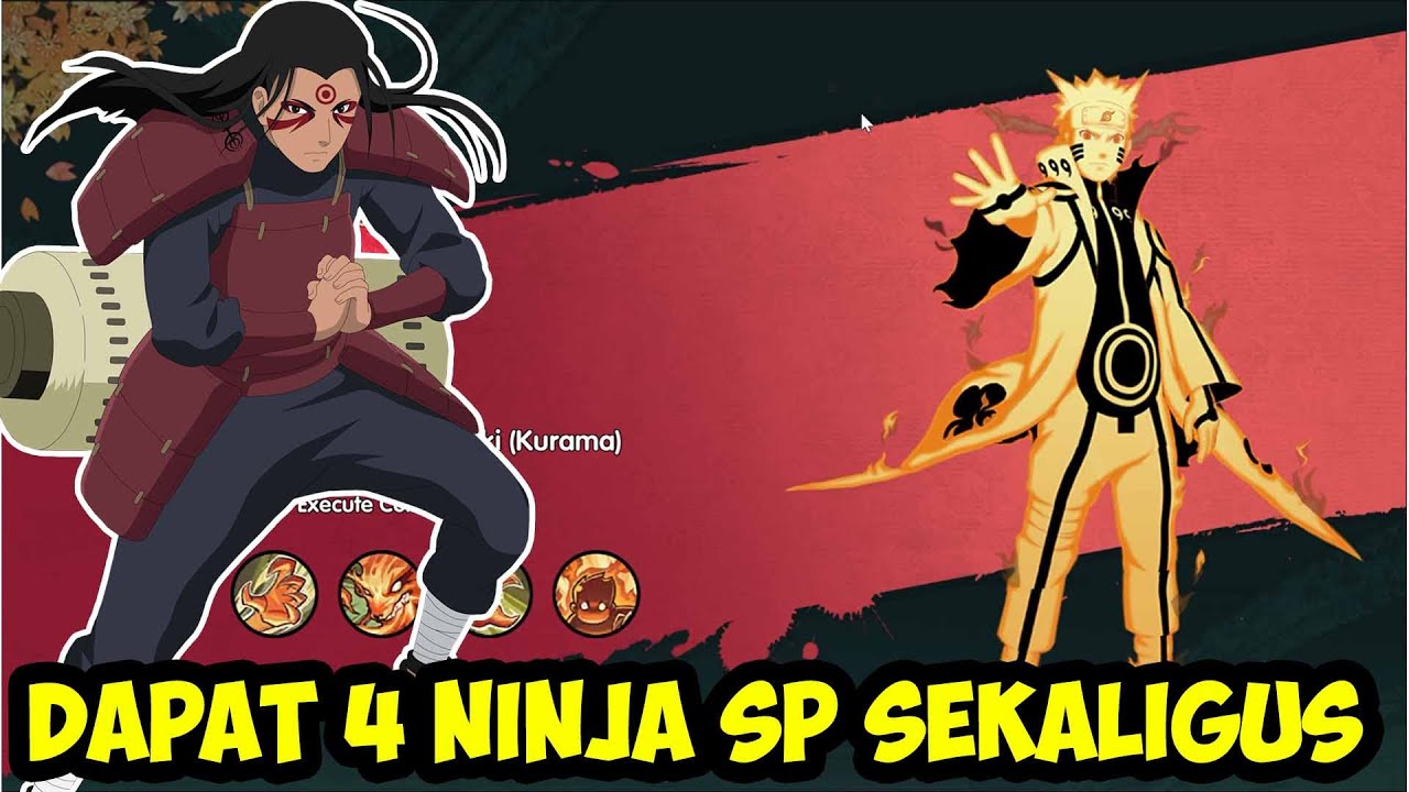 ASLI AKUN TERWANGI | DAPAT 4 HASHIRAMA SEKALIGUS | RASENGAN RIVALS