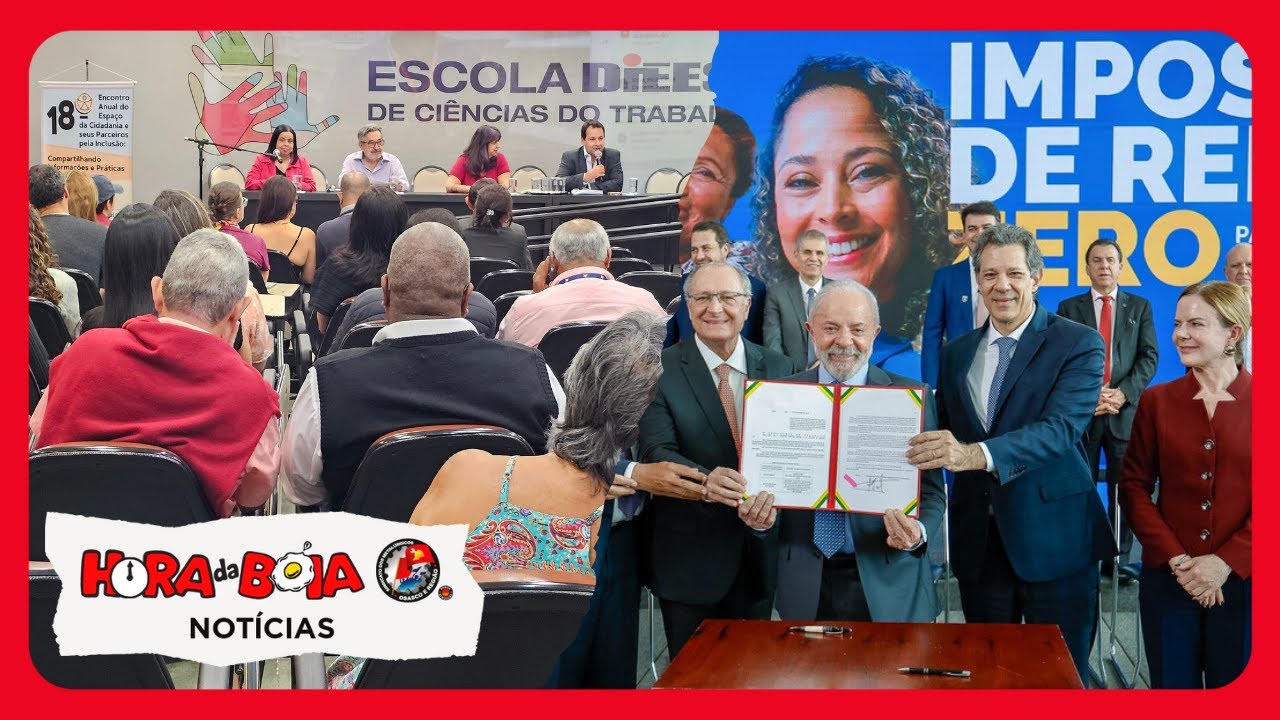 Hora da Boia: Encontro Anual do Espaço da Cidadania e sancionada isenção do IR