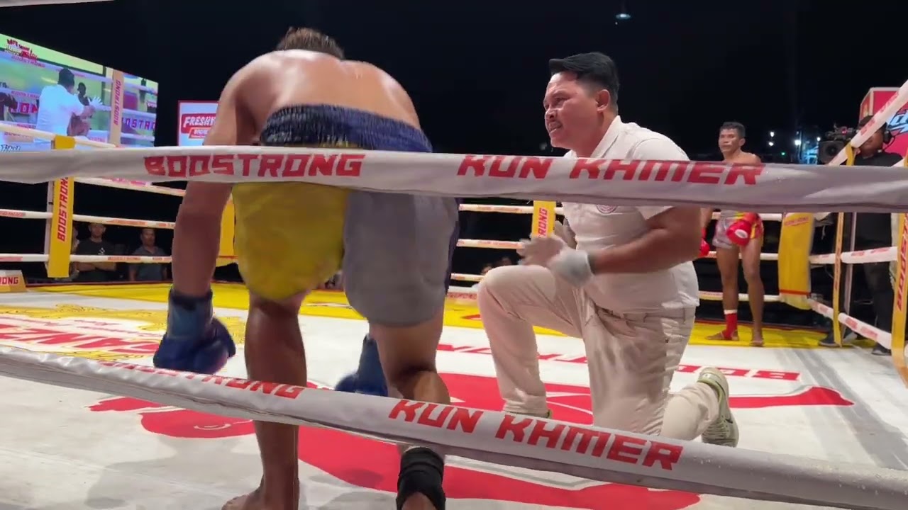 អត់ចប់ទឹក ធន់ អៀន ឡៃ Vs ដានីញូល PNN 60kg 