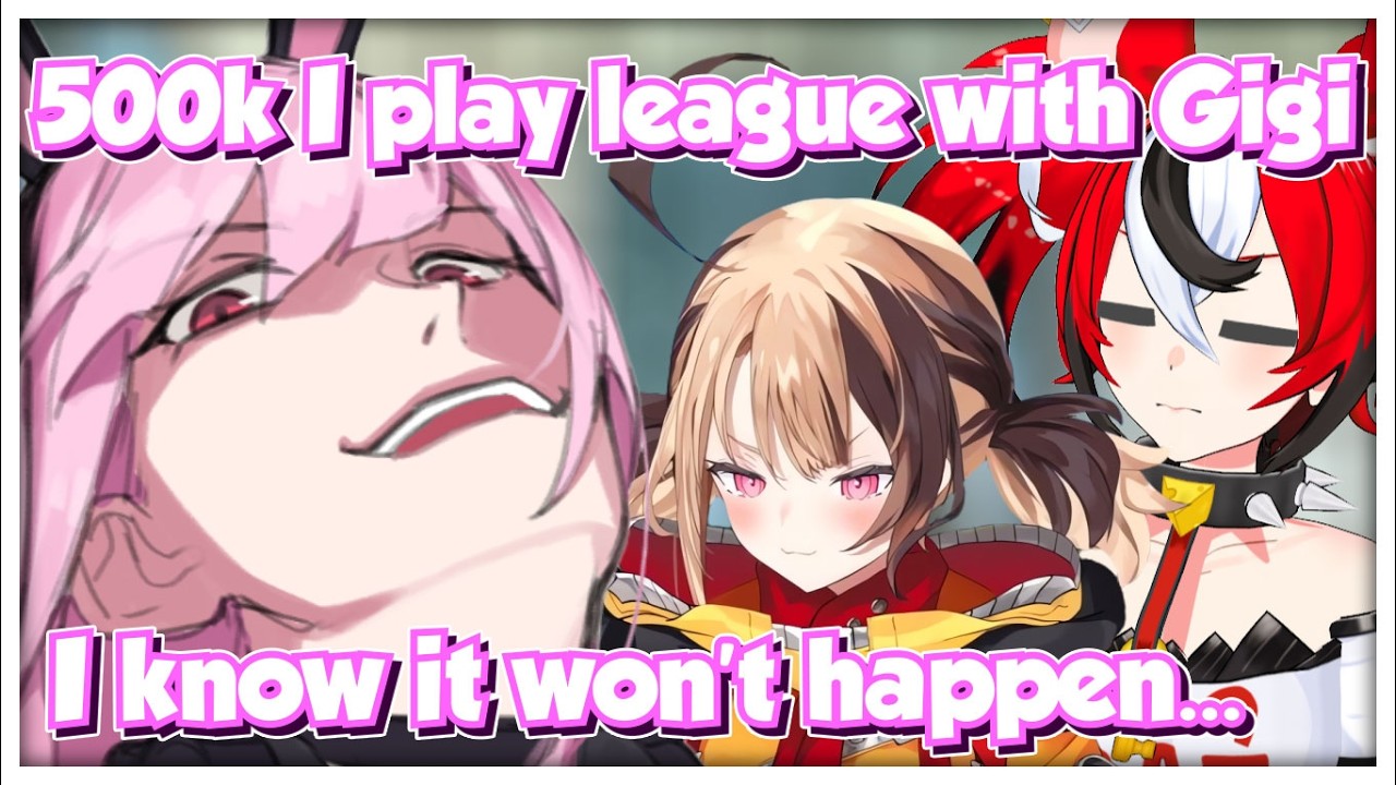 Calli Once Again Makes a Challenge Goal to Play League of Legends with Gigi!!!
