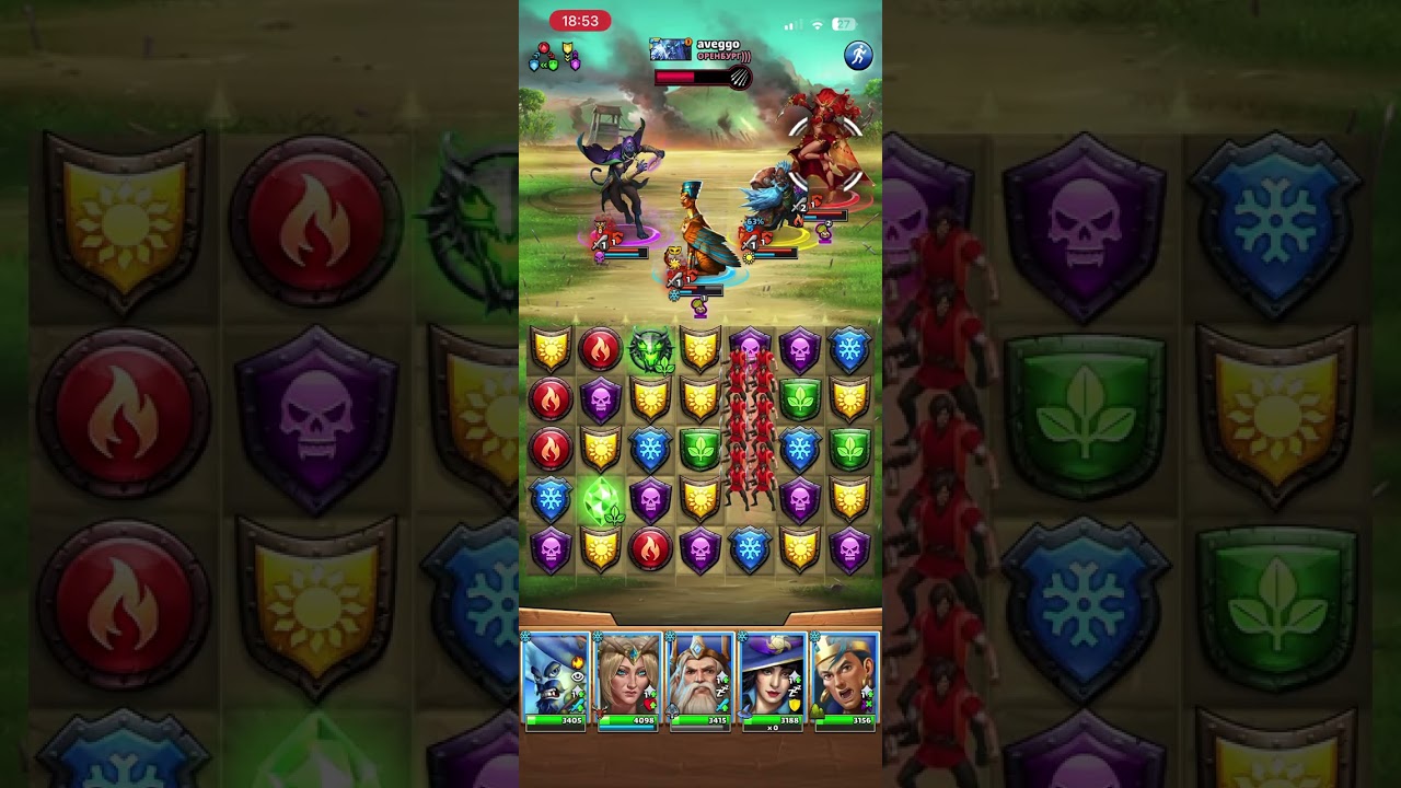 Alliance war 2026-Mar-11 3rd battle (Arrow Barrage)