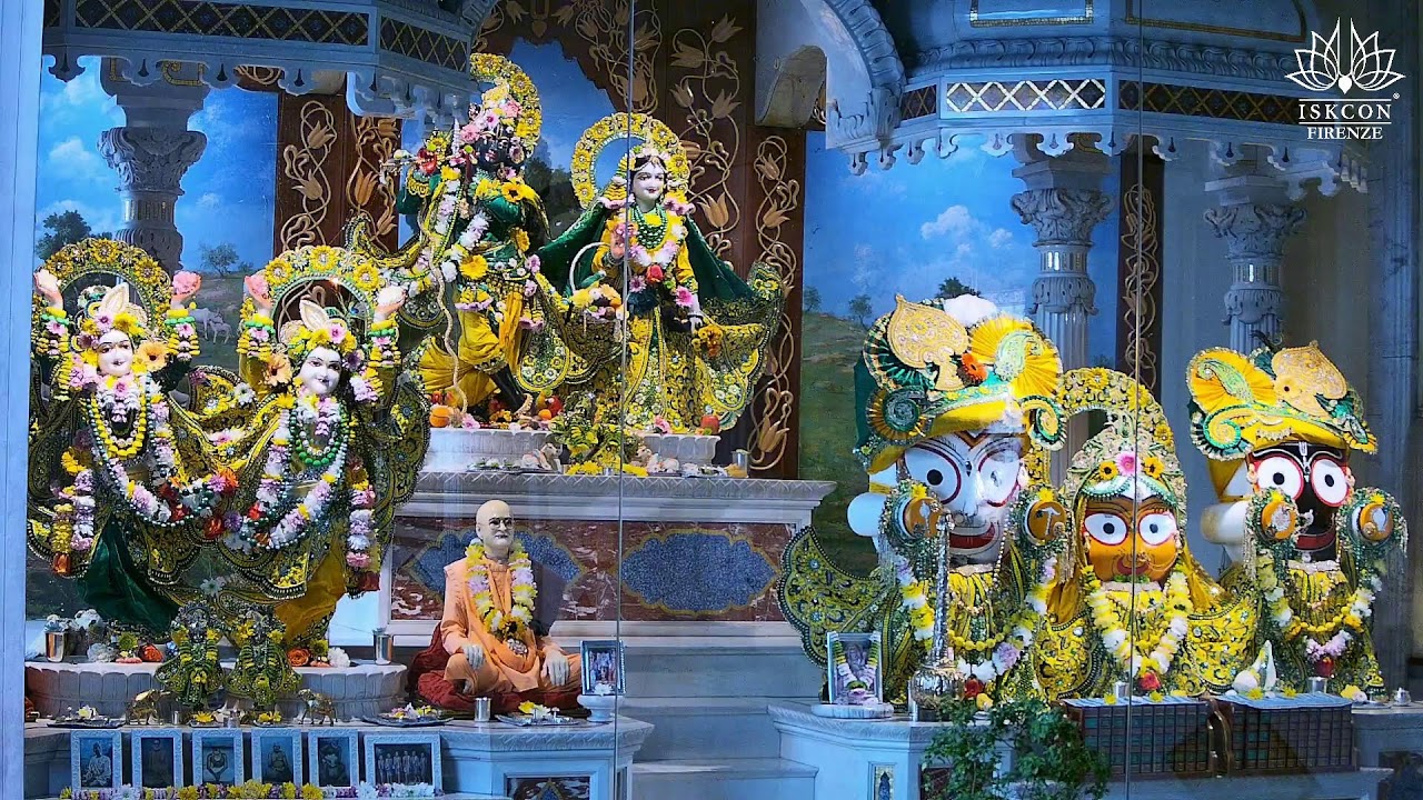 Live streaming di Villa Vrindavana ISKCON Live