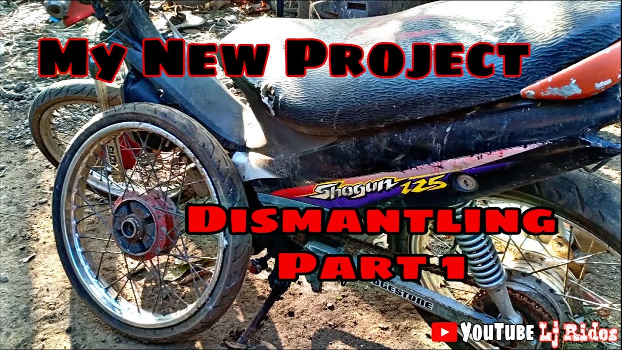 Suzuki Shogun 125 Restoration Part 1