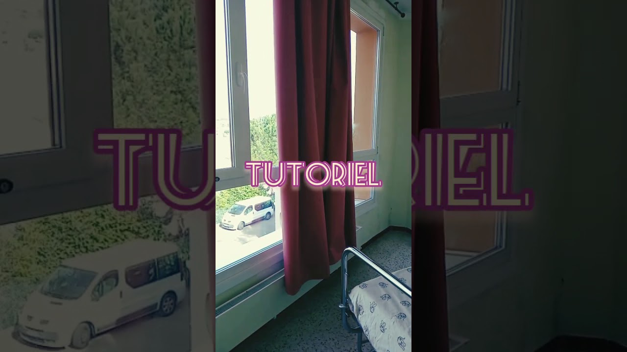 TUTORIEL : APPRENDRE à TIRER un RIDEAU