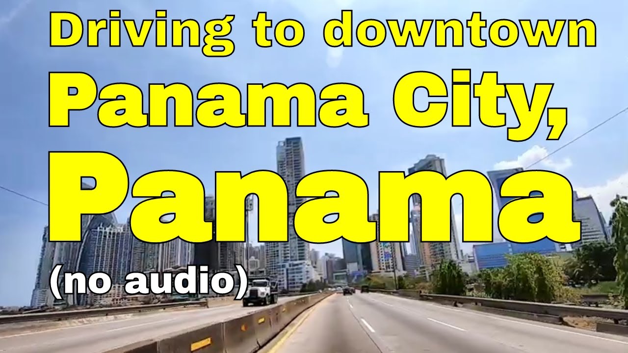 Panama City, Panama - Driving to downtown