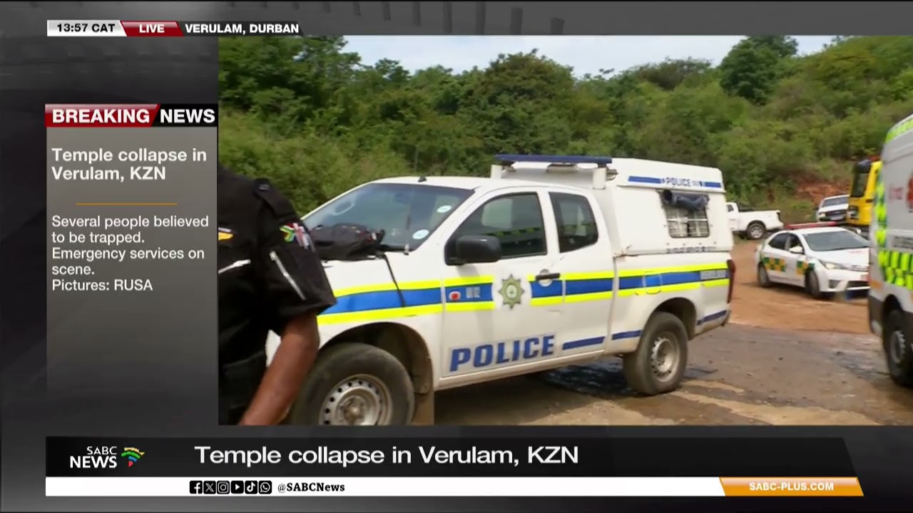 Developments on temple collapse in Verulam, KZN