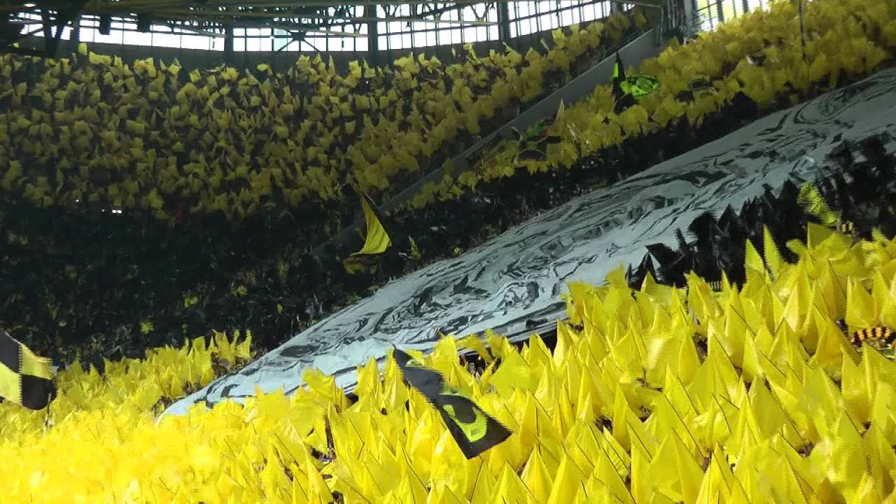 BVB Meister-Wochenende: Die Meister-Choreo zu You´ll never walk alone Borussia Dortmund 2011 YNWA