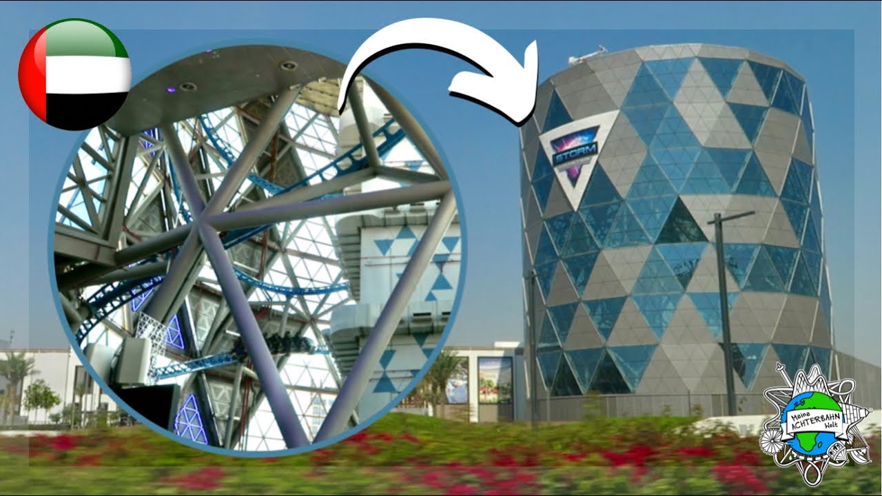 Diese Achterbahn befindet sich in einem Einkaufszentrum! | Storm Coaster