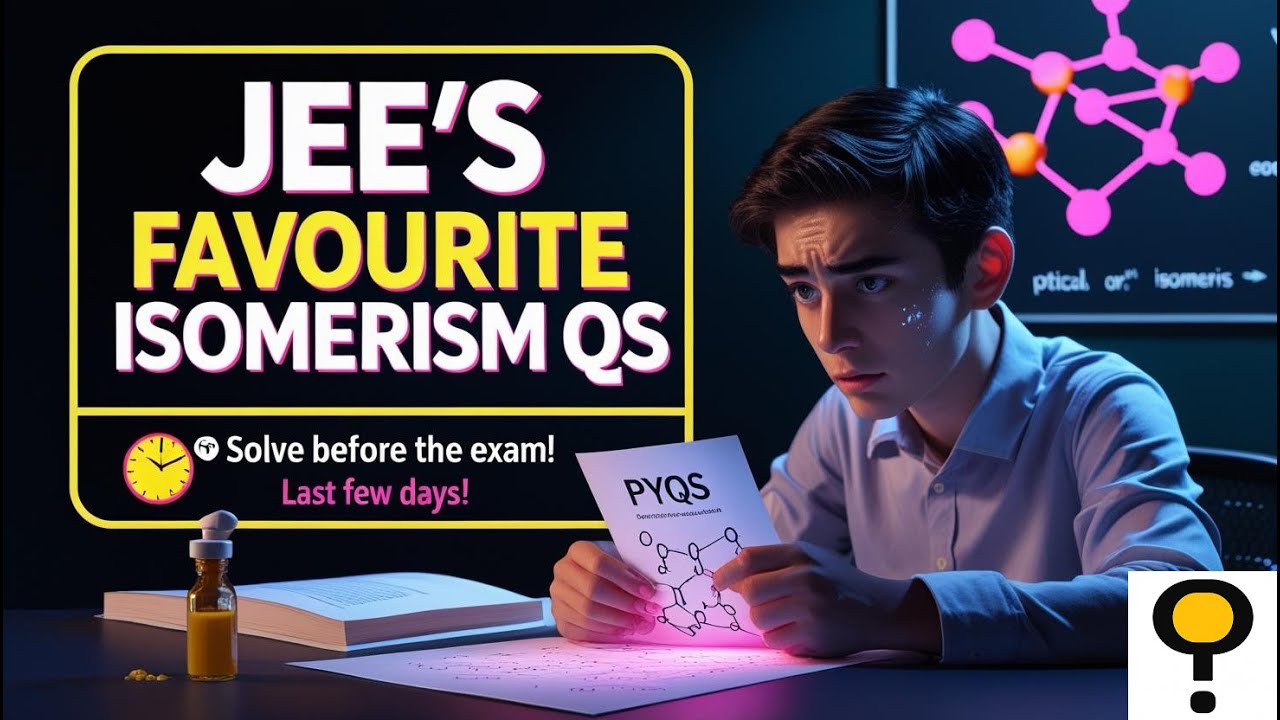 Most Important Isomerism PYQs for JEE | Don't Skip These Questions!
