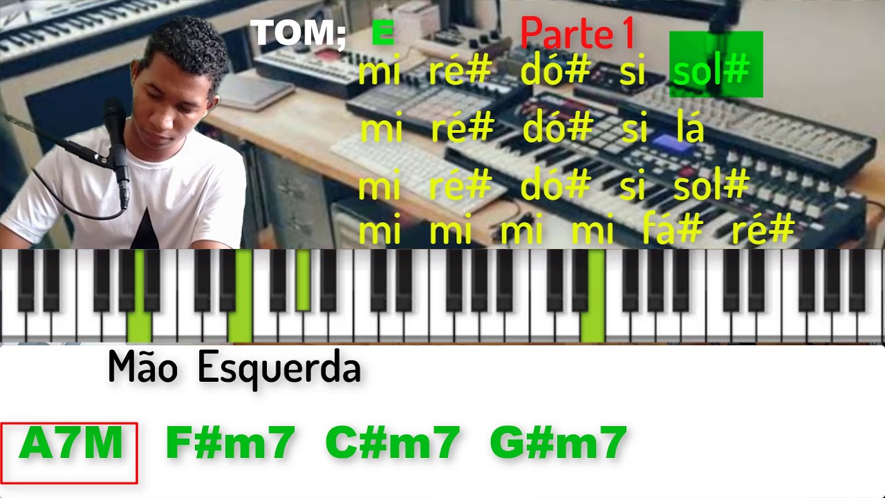 COMO NUNCA VEIO ANTES By ISADORA POMPEO//MELODIA//AULA TECLADO  TALES SILVA