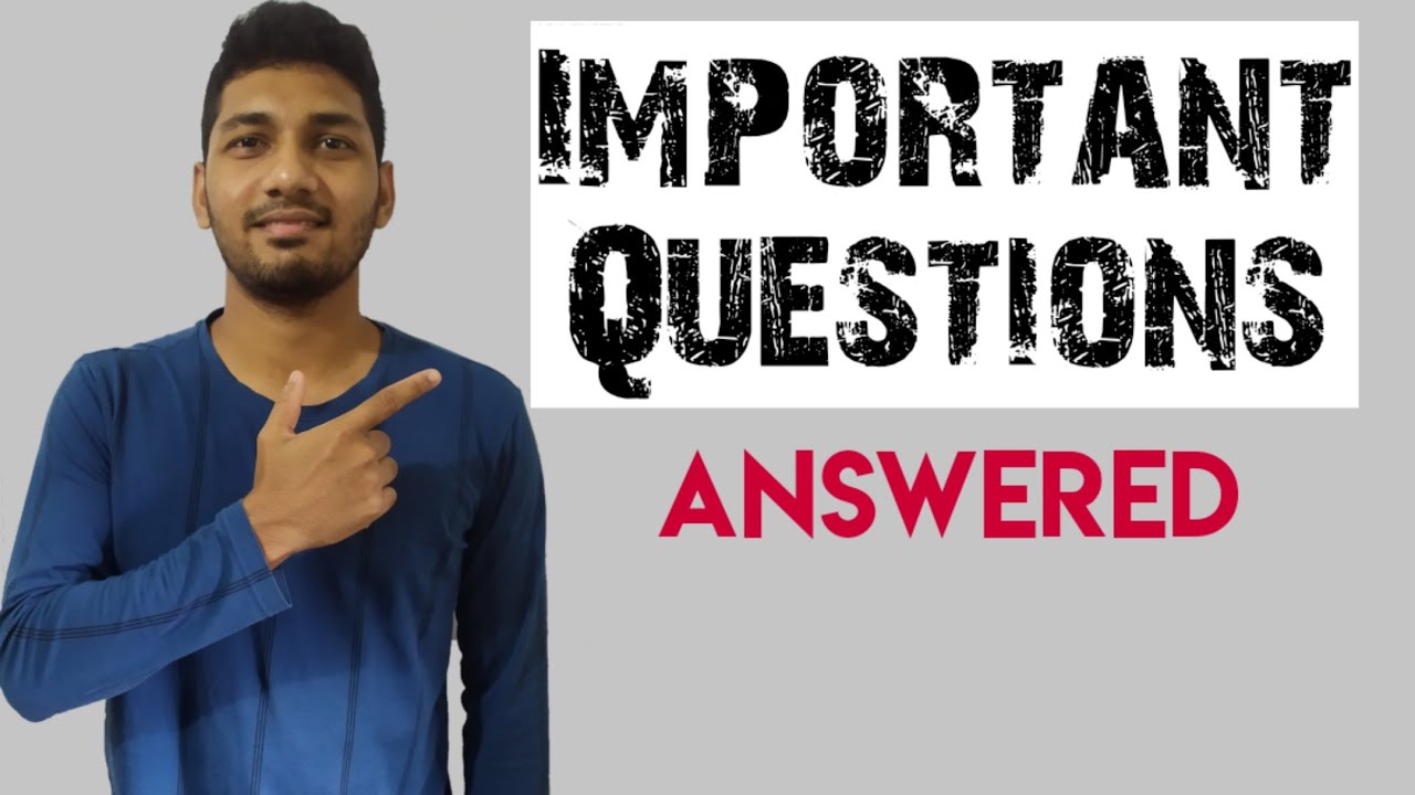 Answering Questions- Part 02 (The day before exam preparation+ overcoming addictions etc)