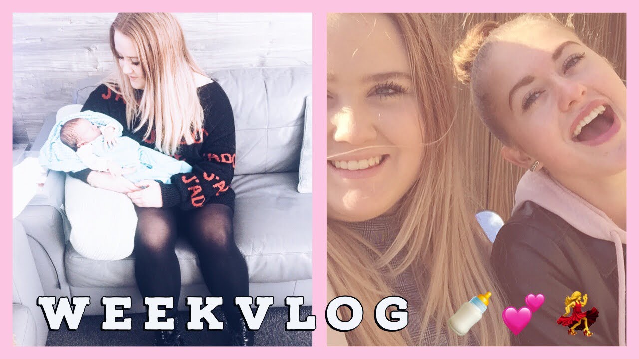 OP KRAAM VISITE & DANSLES! 🍼💕💃 | MELODY CELINE | ★ WEEKVLOG #5