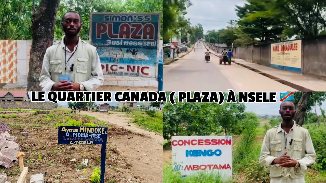 VOICI LE QUARTIER CANADA (PLAZZA) À NSELE, KINSHASA 🇨🇩