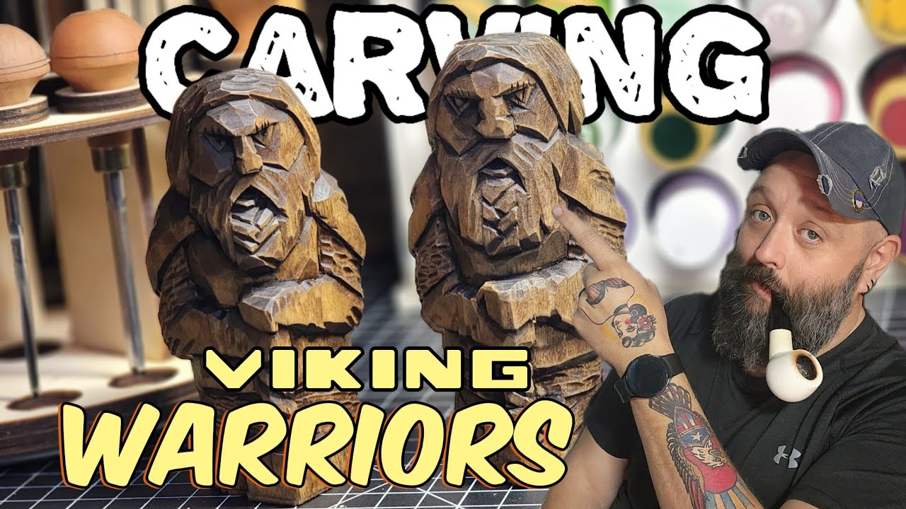 Carve with Me! Viking Warriors