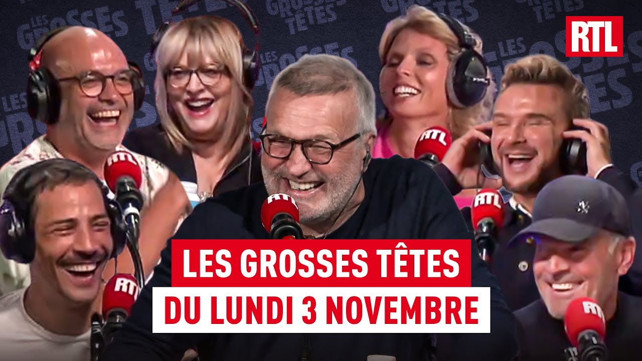 Les Grosses Têtes du lundi 3 novembre 2025 I Intégrale