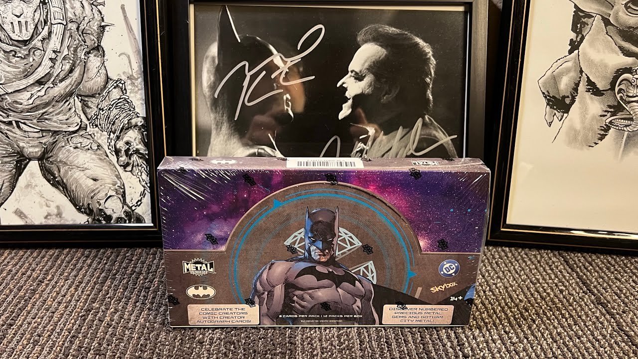 Let's Open this Batman Metal Universe Hobby Box by Skybox