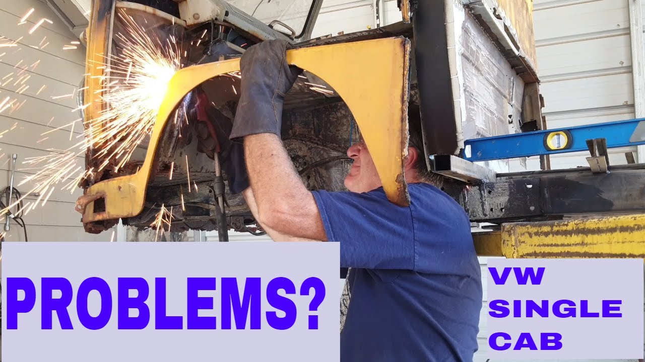 VW type 2 singe cab rescue STEIGER Restoration OMG so much to do