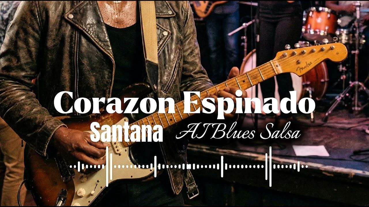 🎶Corazon Espinado—Santana • AI Farkan Blues Salsa