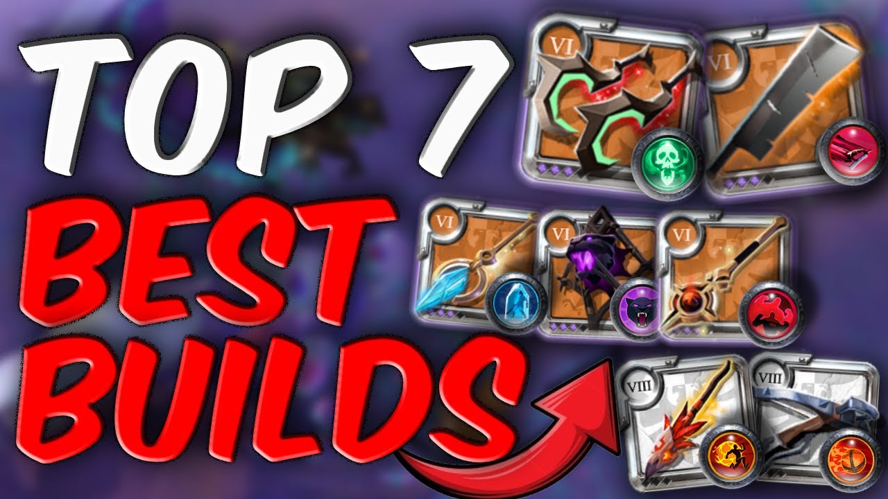 TOP 7 BEST BUILDS IN THE MISTS 2025 | ALBION ONLINE