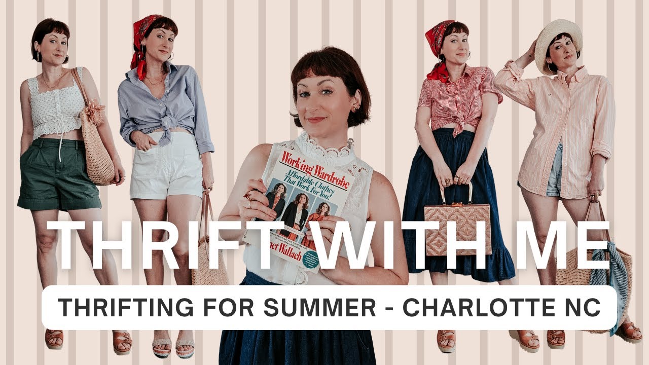 Thrift With Me: Thrifting for Summer in Charlotte, NC
