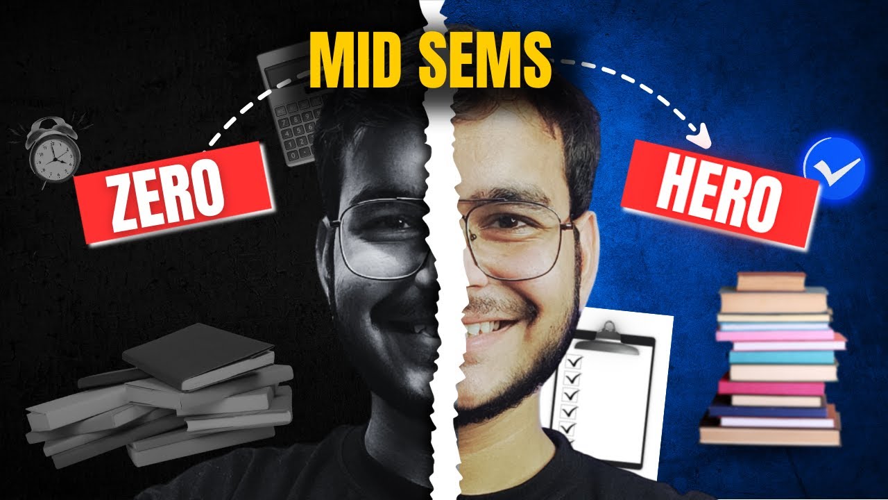 Mid Sem Exams Strategy for BTech Students: Score High with These Tips