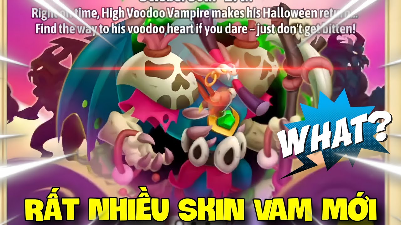 Dragon City Tập 2052 : Rất Nhiều Skin Vampire Mới Nhưng Ch&uacute;ng Ta Kh&ocirc;ng Thuộc Về Nhau