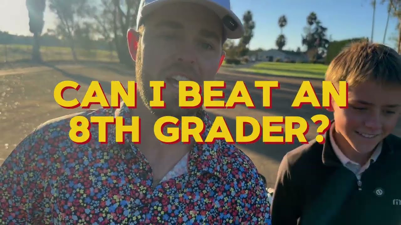 Can I beat an 8th Grader In Golf? Seth McKenna vs. Phoenix Wymore
