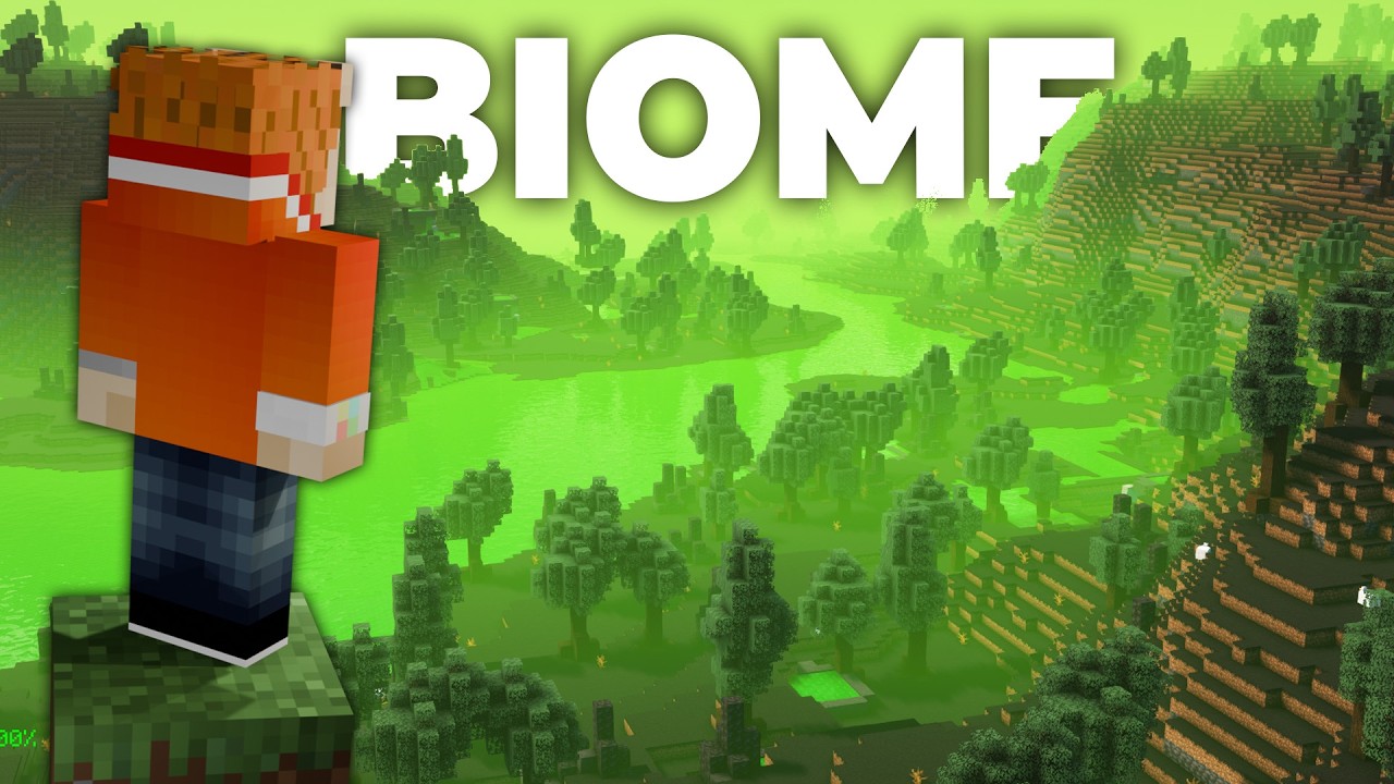 J'ai créé vos idées de Biomes Minecraft...