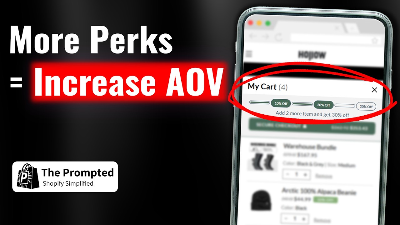 Easily Boost AOV & Profit With This Shopify Cart Upgrade (Free & No Apps)
