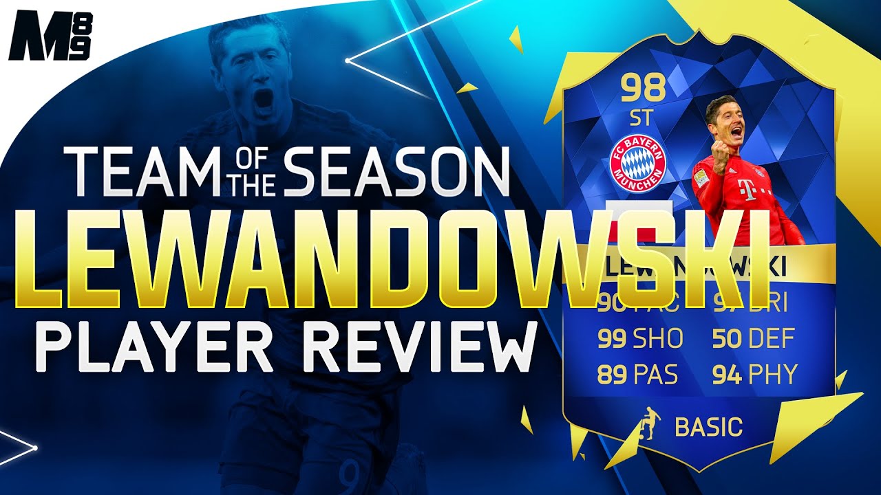 FIFA 16 TOTS LEWANDOWSKI REVIEW (98) FIFA 16 Ultimate Team Player Review + In Game Stats