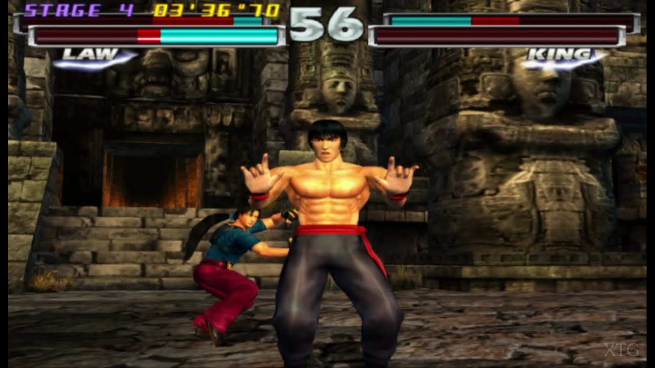 Tekken Tag Tournament - Forest Law PS2 Gameplay HD