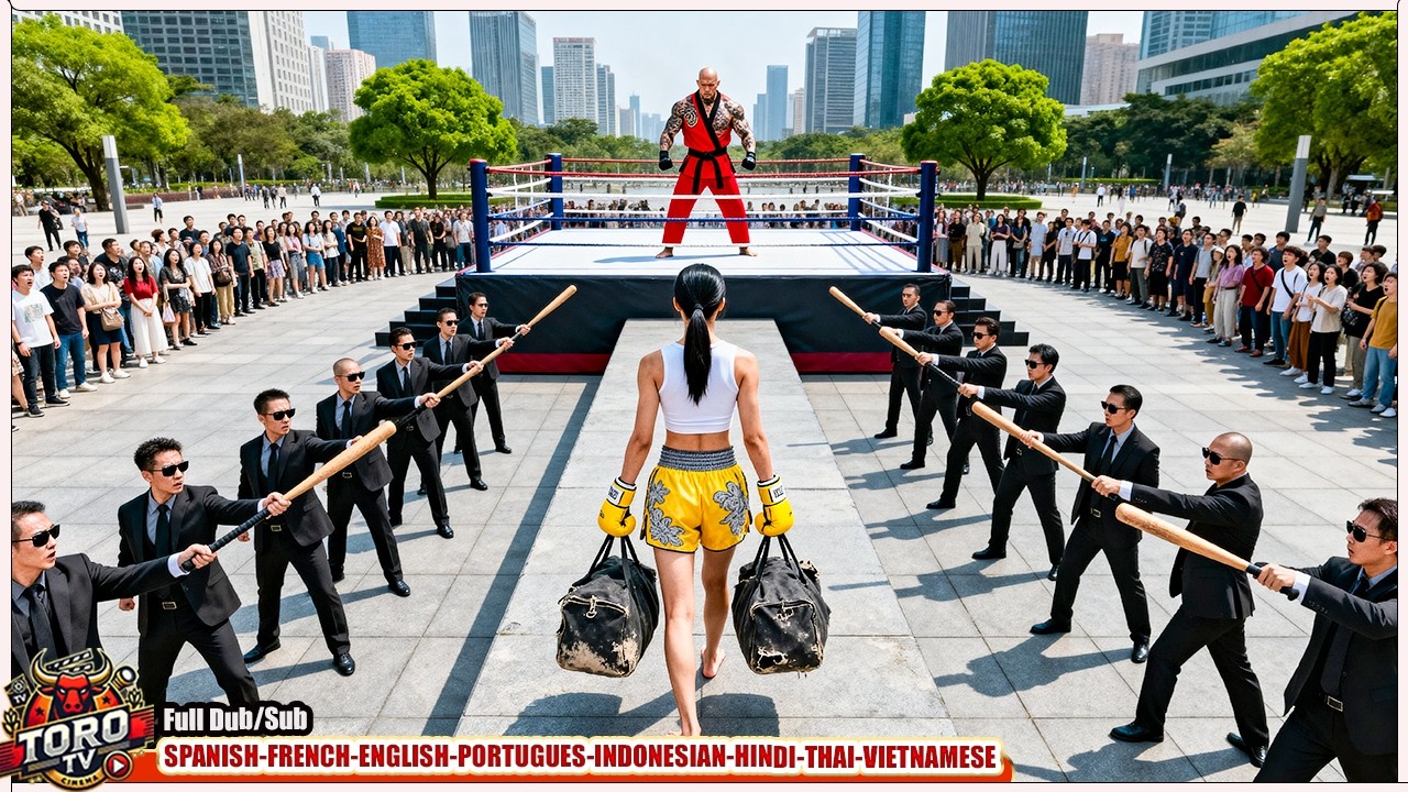 La Creían Débil — Pero Es una Maestra de Artes Marciales que Derriba a 100 Matones!