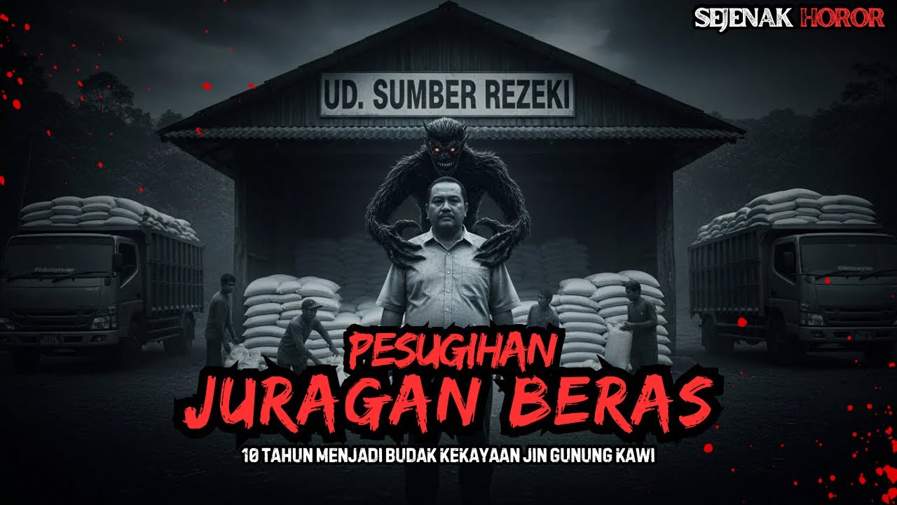 KISAH PESUGIHAN JURAGAN BERAS!! 10 TAHUN MENJADI BUDAK JIN GUNUNG KAWI 
