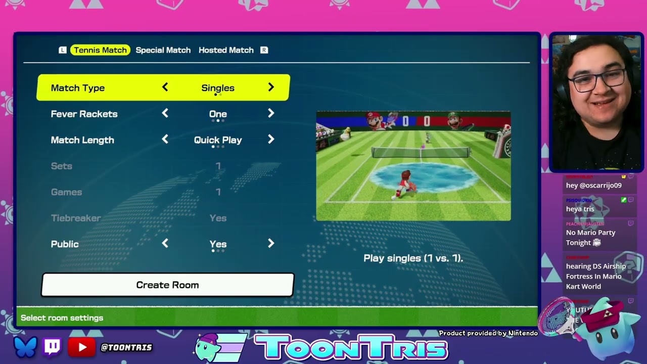 Let's Play More Mario Tennis Fever! + More Green Stars in Mario Galaxy 2 Later!