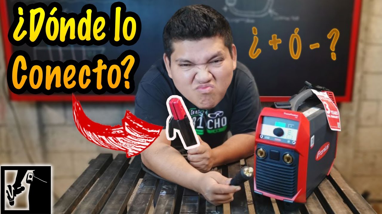 Polaridad en soldadura, directa o inversa? - Dónde conecto el porta electrodos?