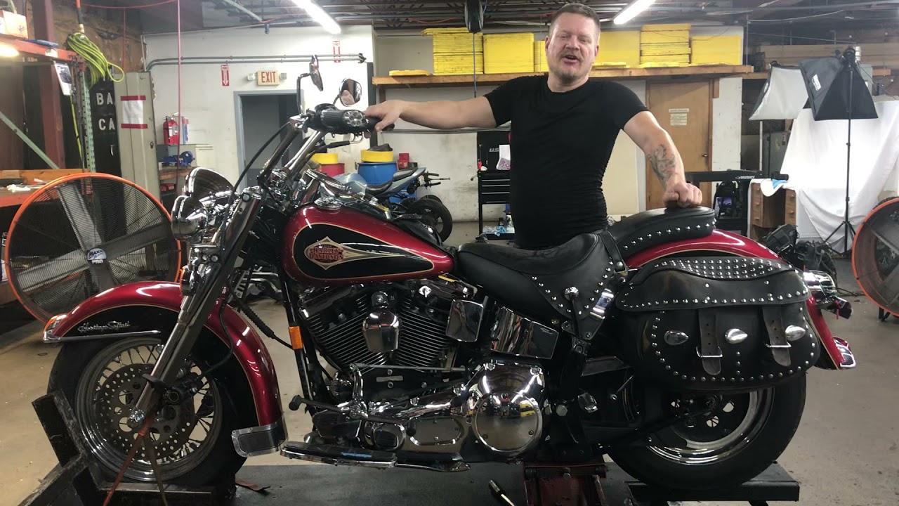 1998 Harley-Davidson Softail Heritage Classic FLSTC (N/A) 3204 Fallen Cycles