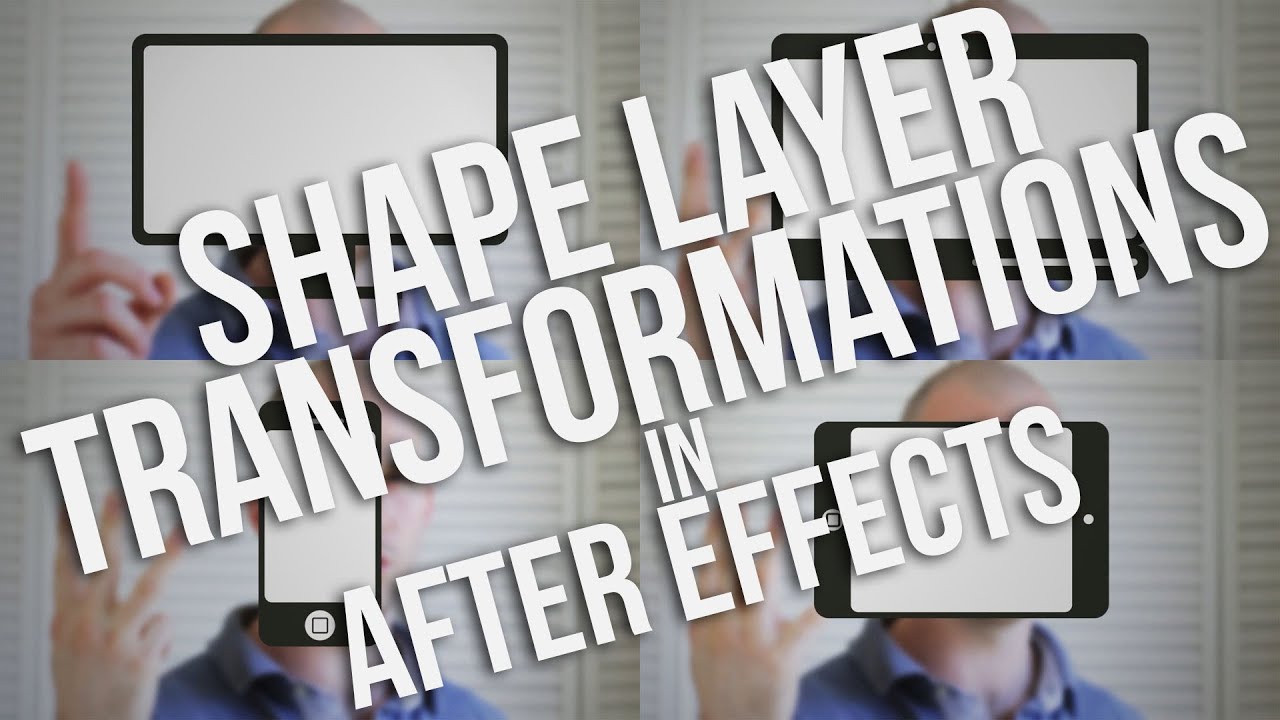 Shape Layer Transformations - Adobe After Effects tutorial