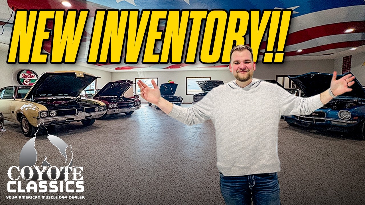 Muscle Cars for Sale! Coyote Classics Lot Walk-around! 