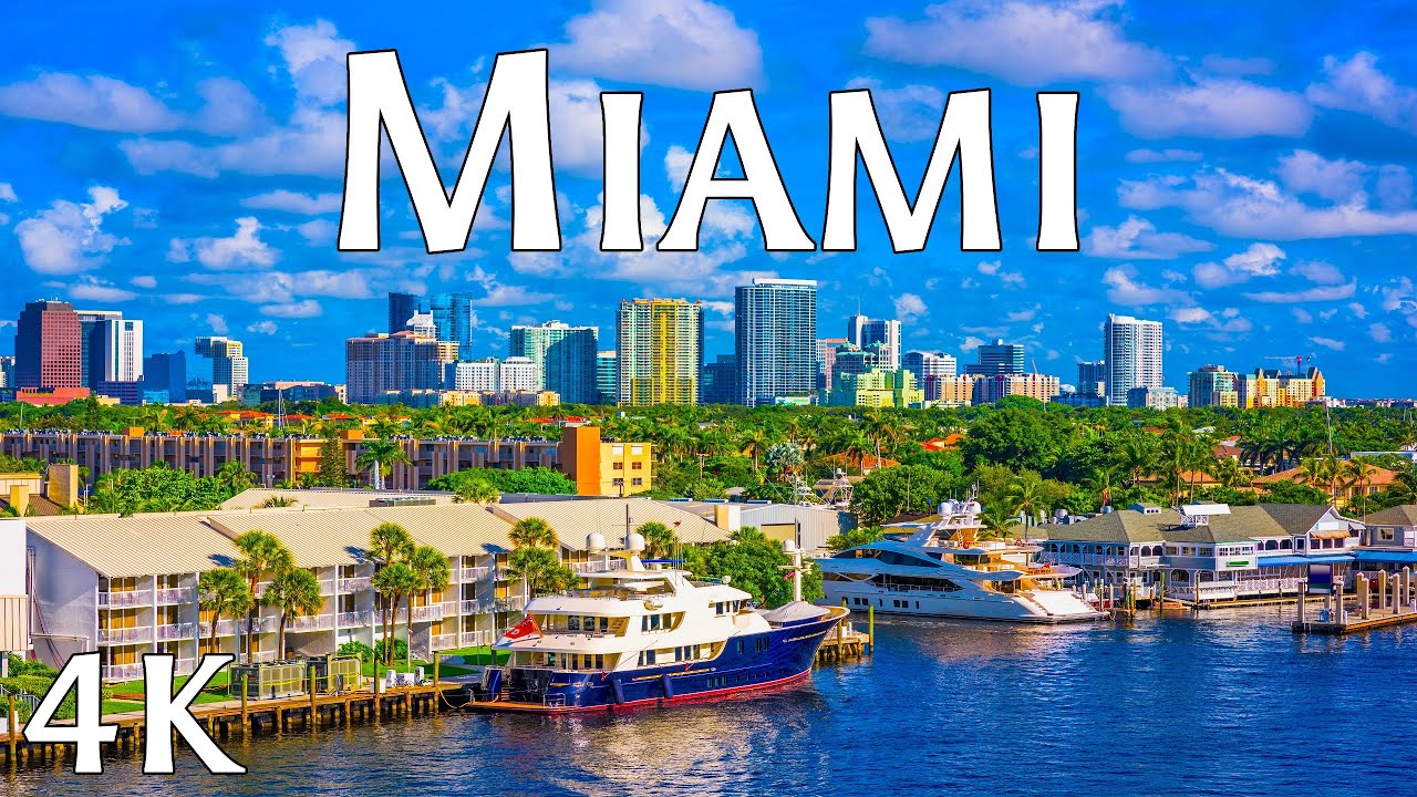 Miami, Florida in 4K | The Magic City | Aerial Drone Footage
